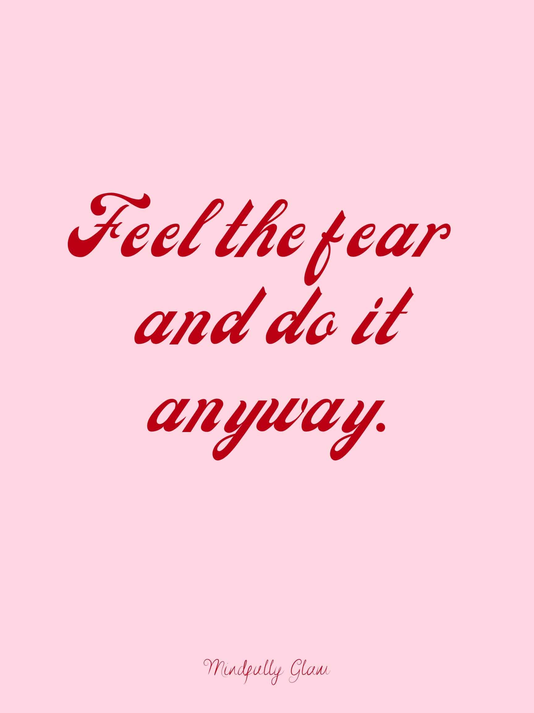 facing fear images