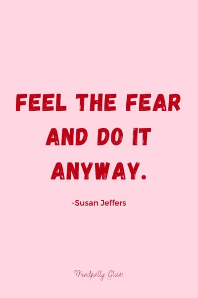 overcoming fear quotes