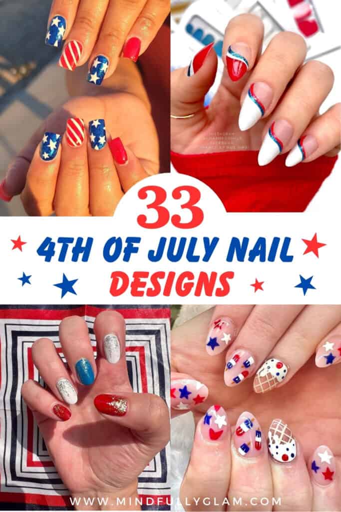 4th of july nails