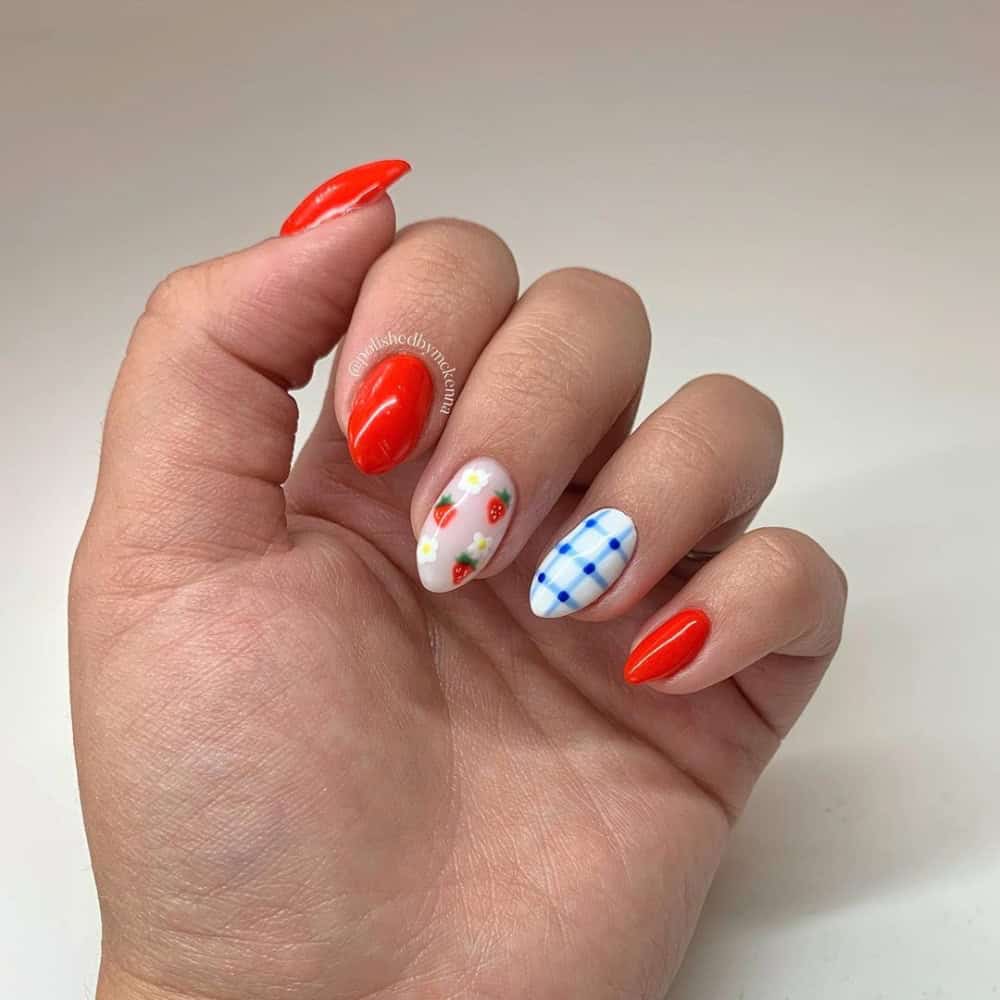 4th of july nail ideas