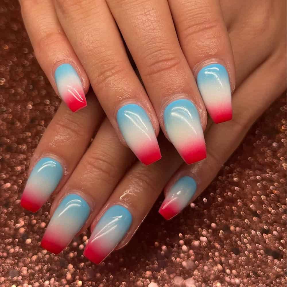 ombre nails