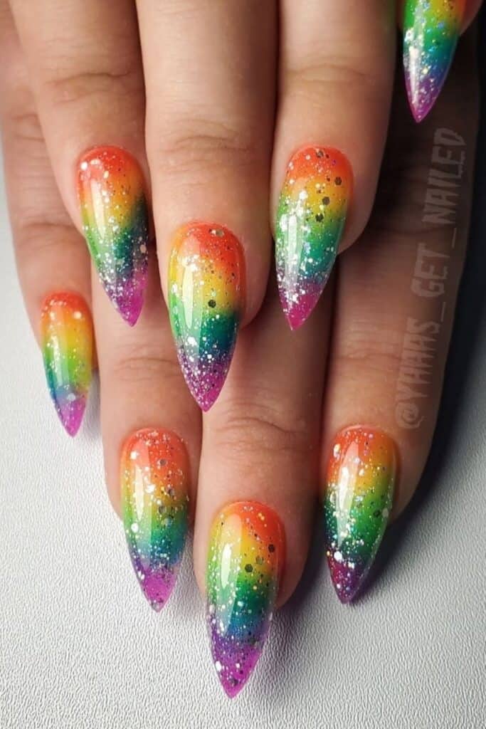 pride nails