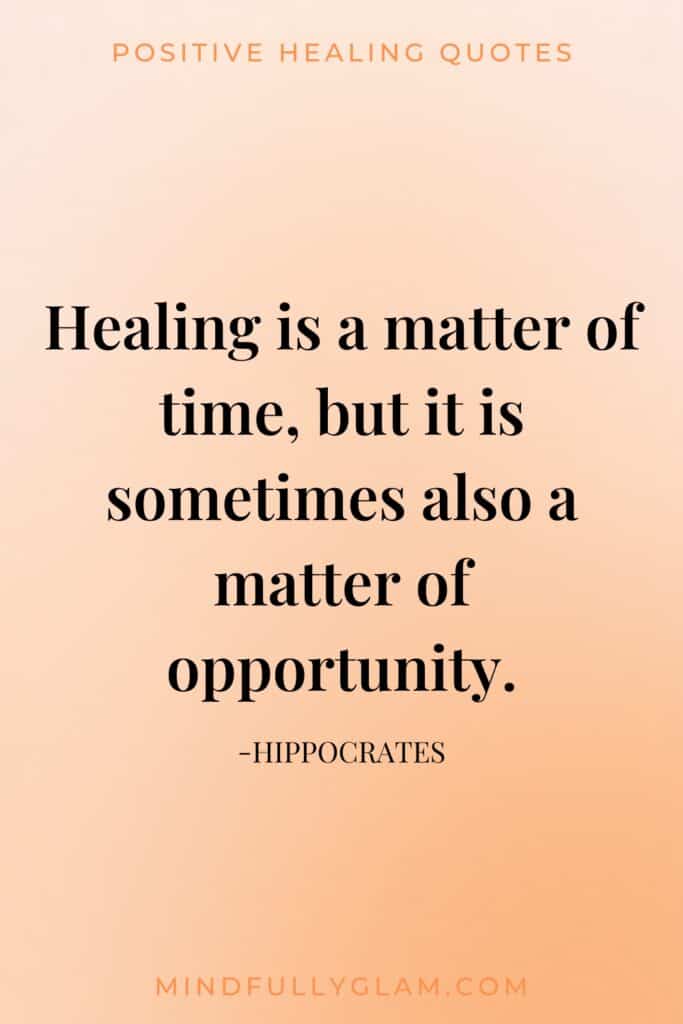 positive healing quotes