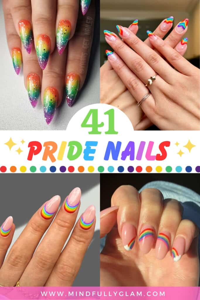 pride nails