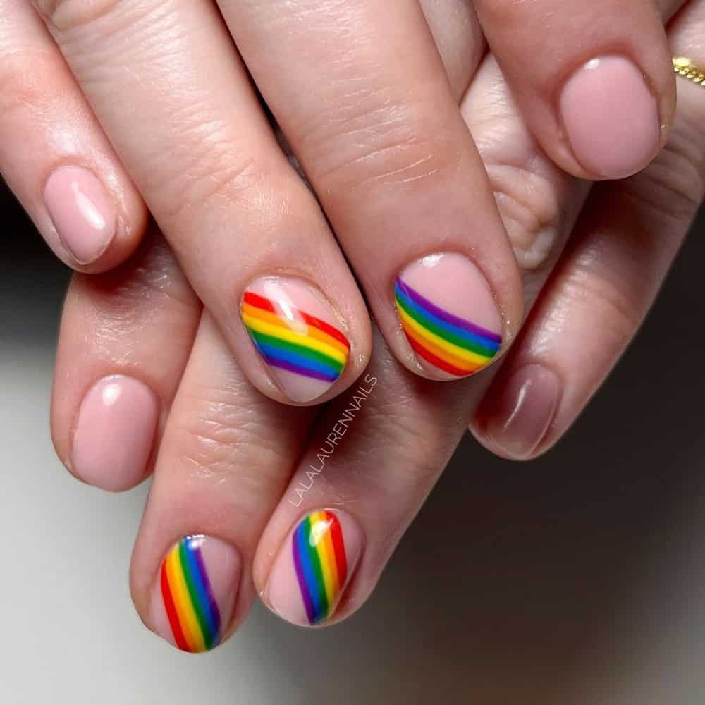 pride nails