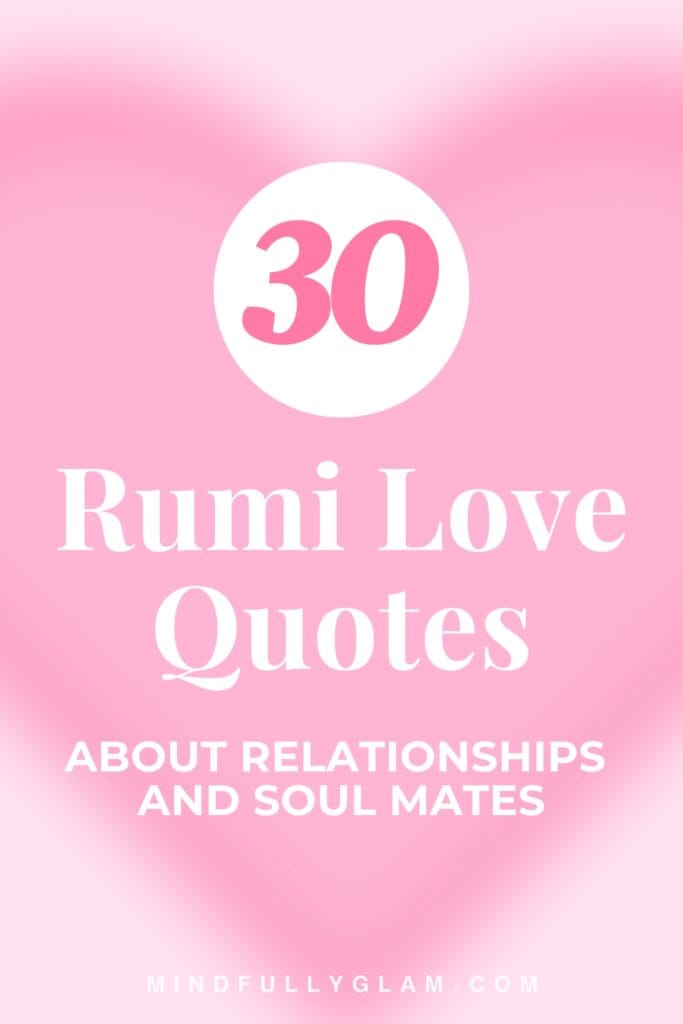 rumi quotes about love