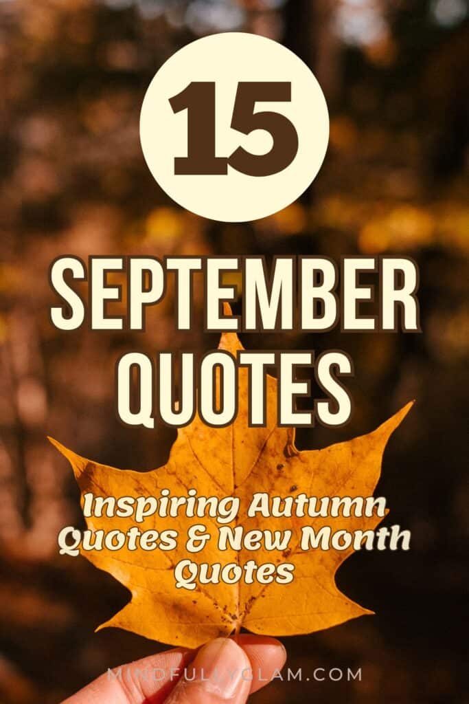 hello september quotes