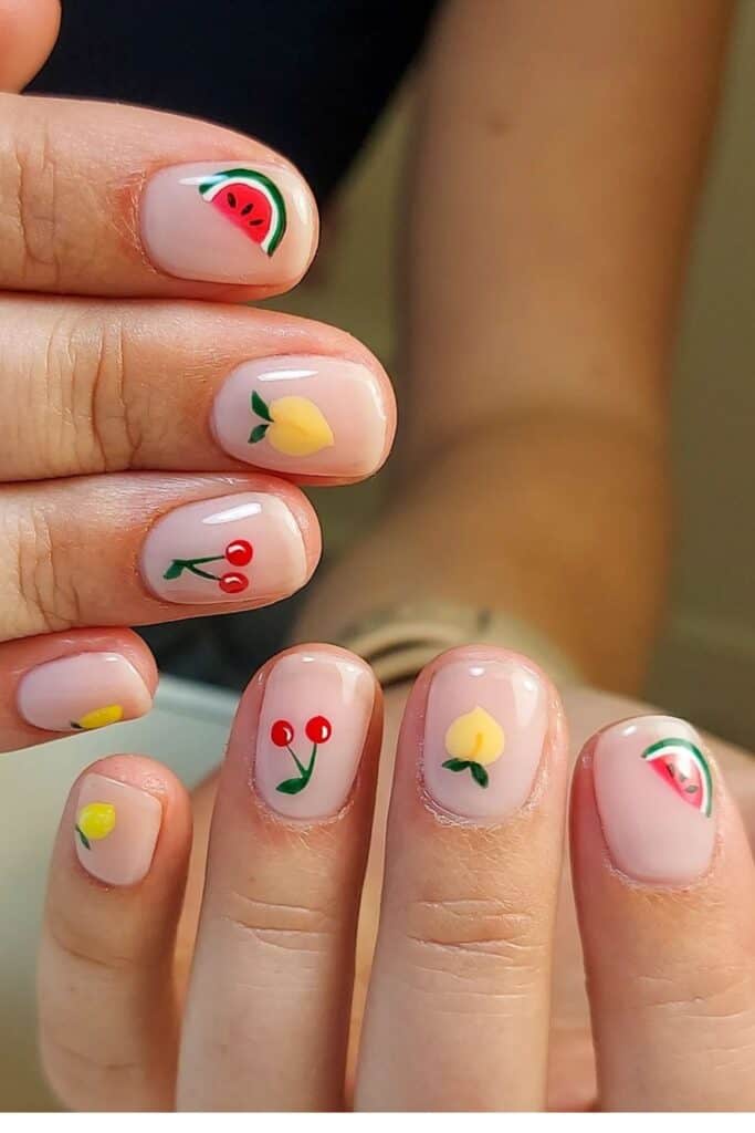 fruit nails