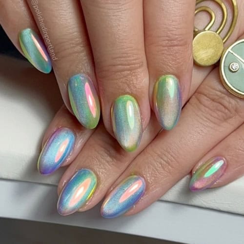 chrome nails