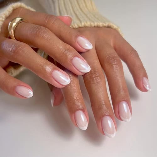 french tip nails