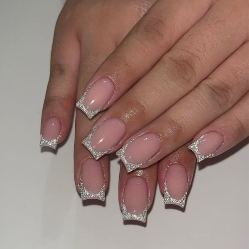 french tip nails