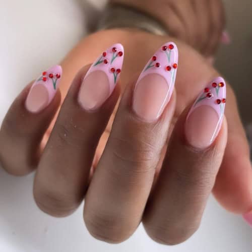 french tip nails