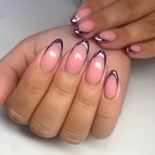 french tip nails