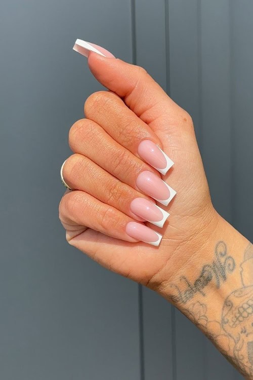 french tip nails