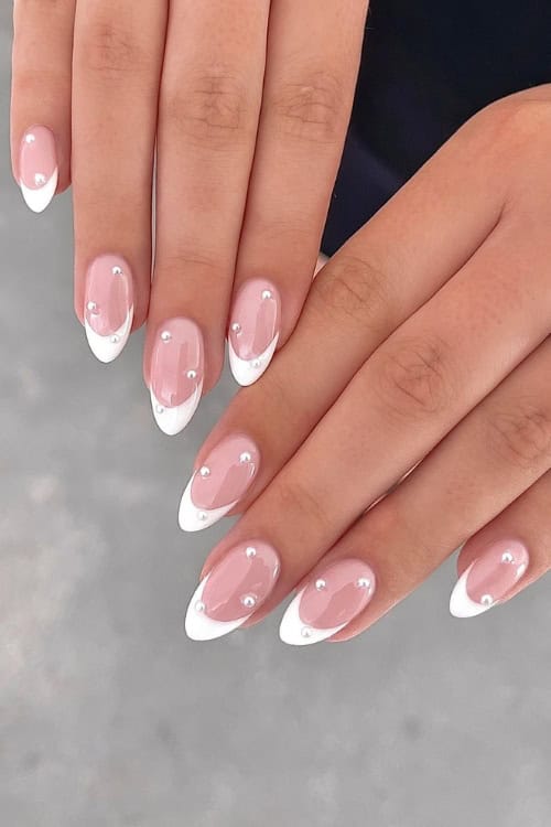 french tip nails