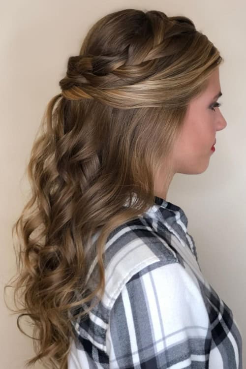 homecoming hairstyles