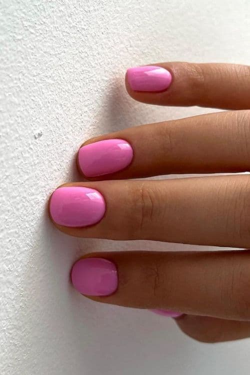 pink nails