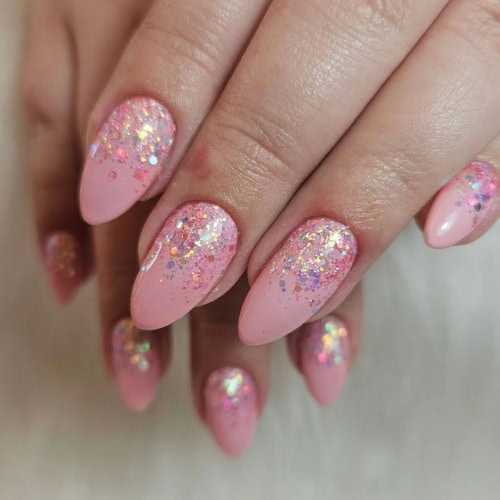 pink nails