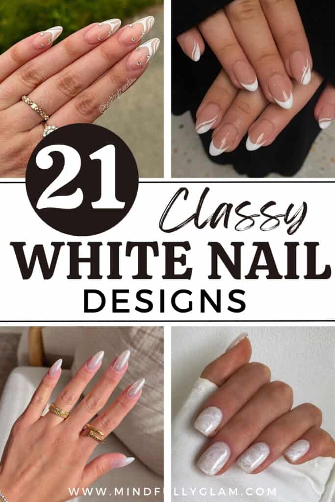 white nails