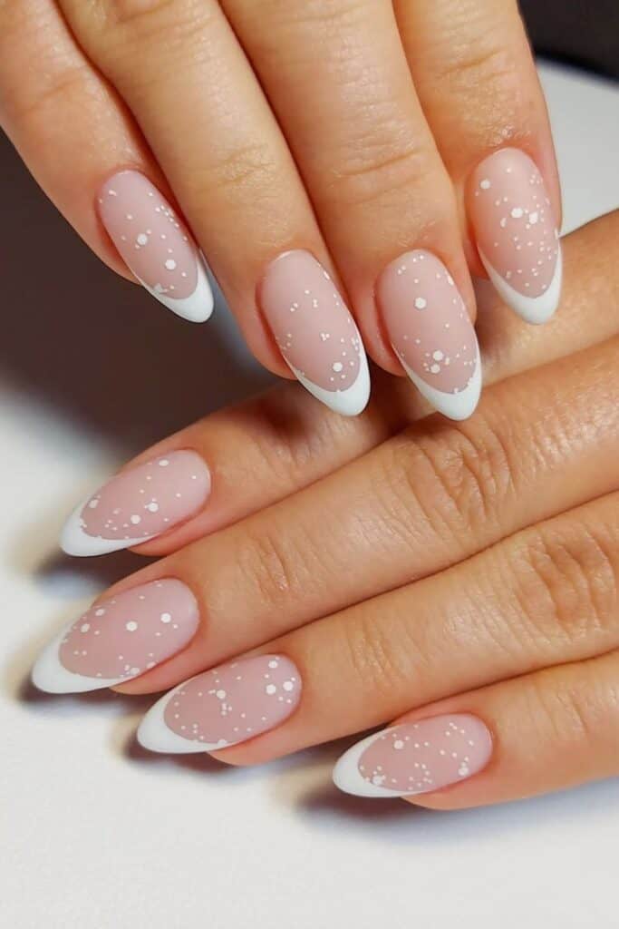 white nails