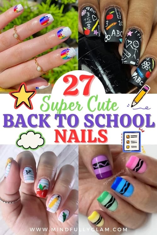 back to school nails