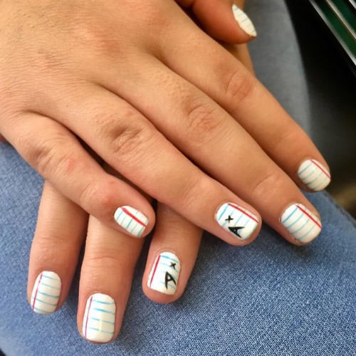 back to school nails