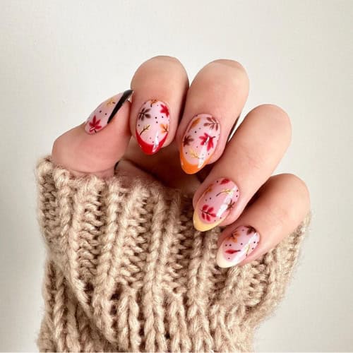 fall nails