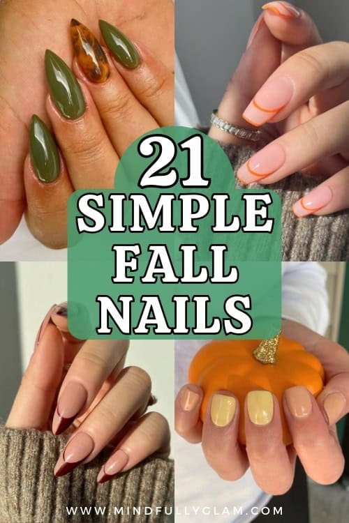 simple fall nails