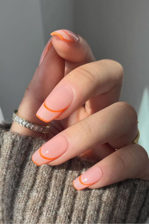 simple fall nails