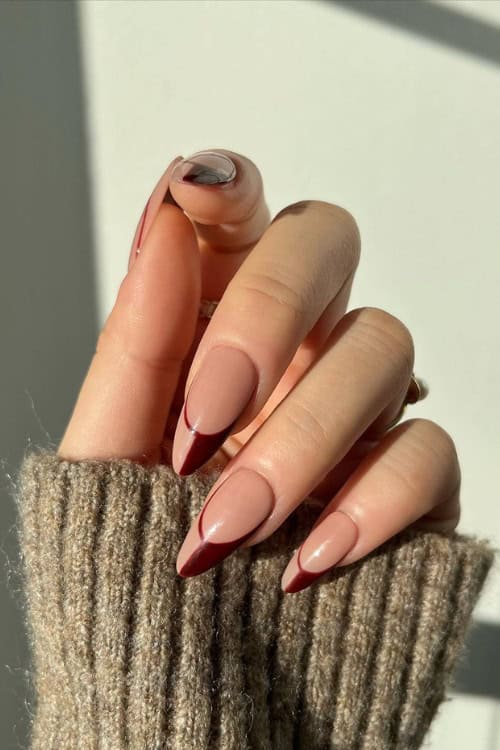 simple fall nails