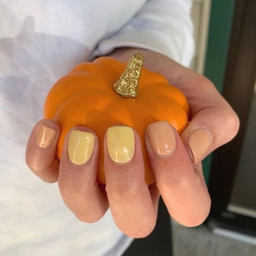 simple fall nails