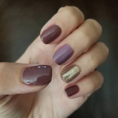 simple fall nails