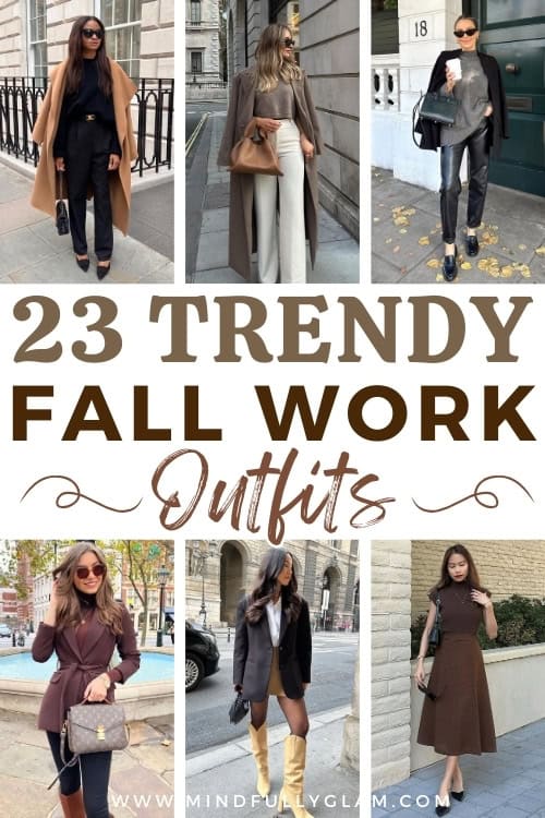 fall work outfits