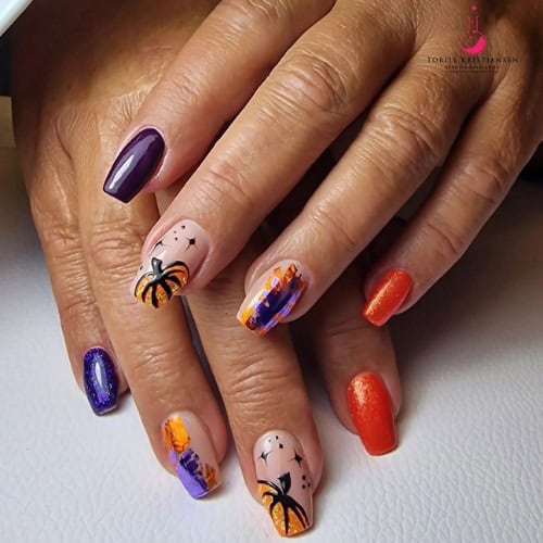 halloween nails