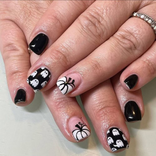 halloween nails