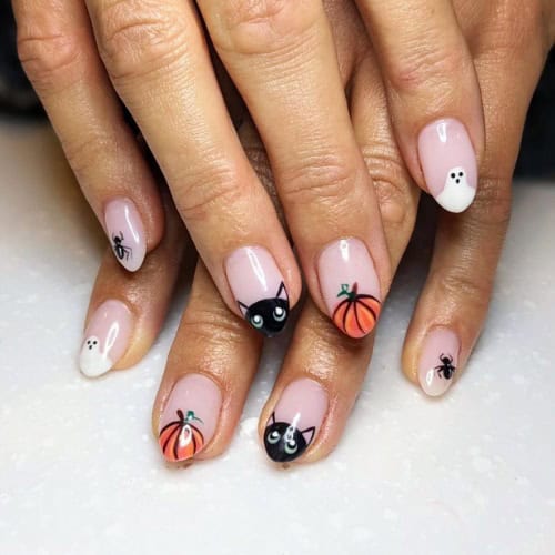 halloween nails