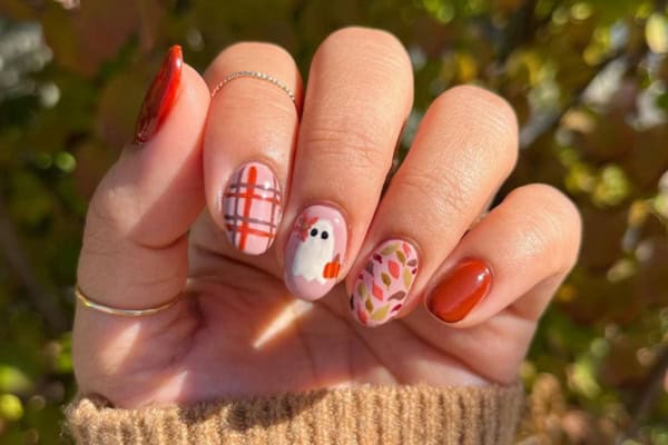 october nails designs