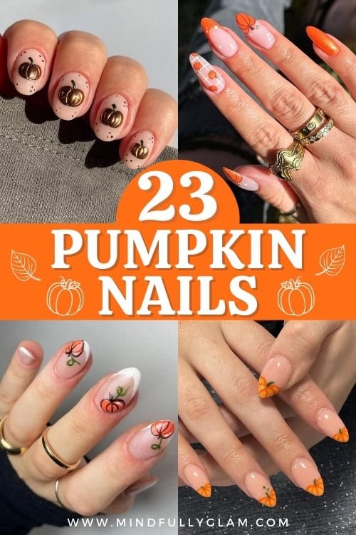 pumpkin nails