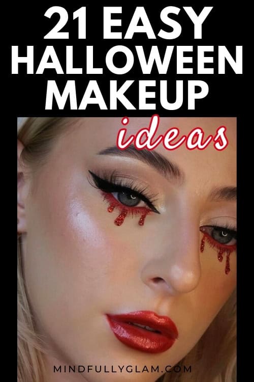 easy halloween makeup