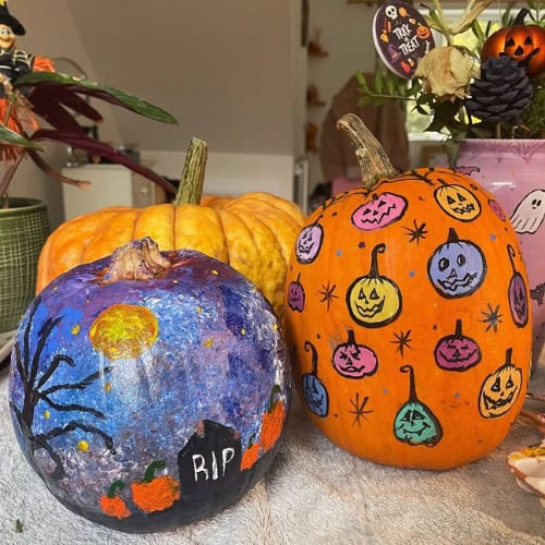 pumpkin painting ideas