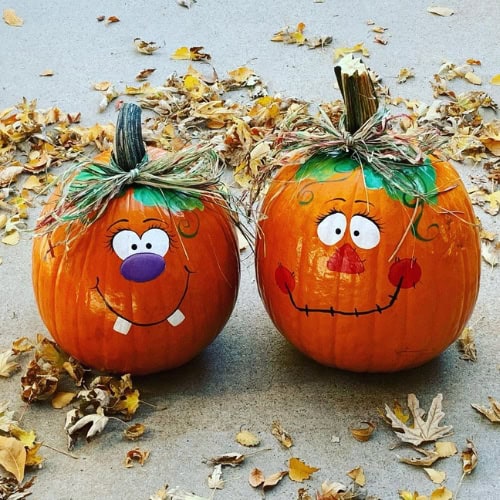 pumpkin painting ideas