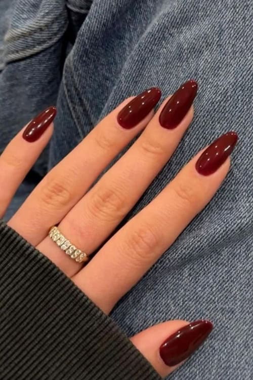 red nail designs