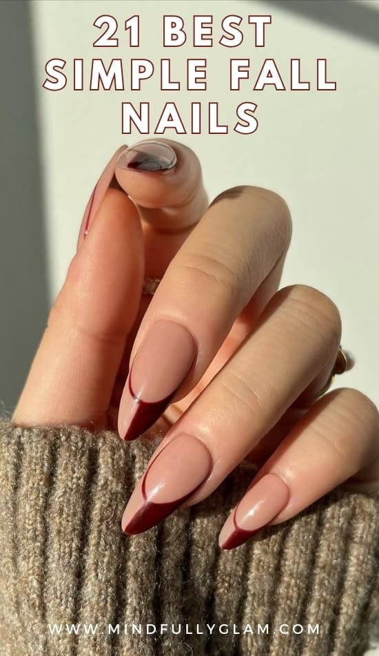 simple fall nails