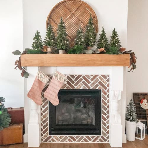 christmas mantel decor