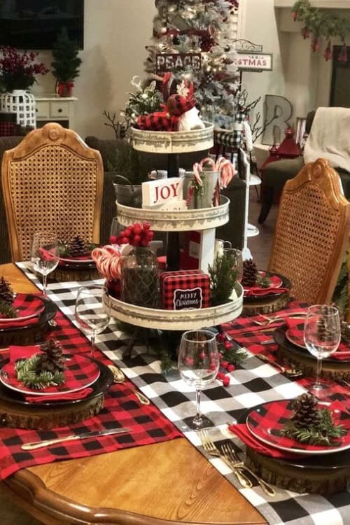 christmas table decorations