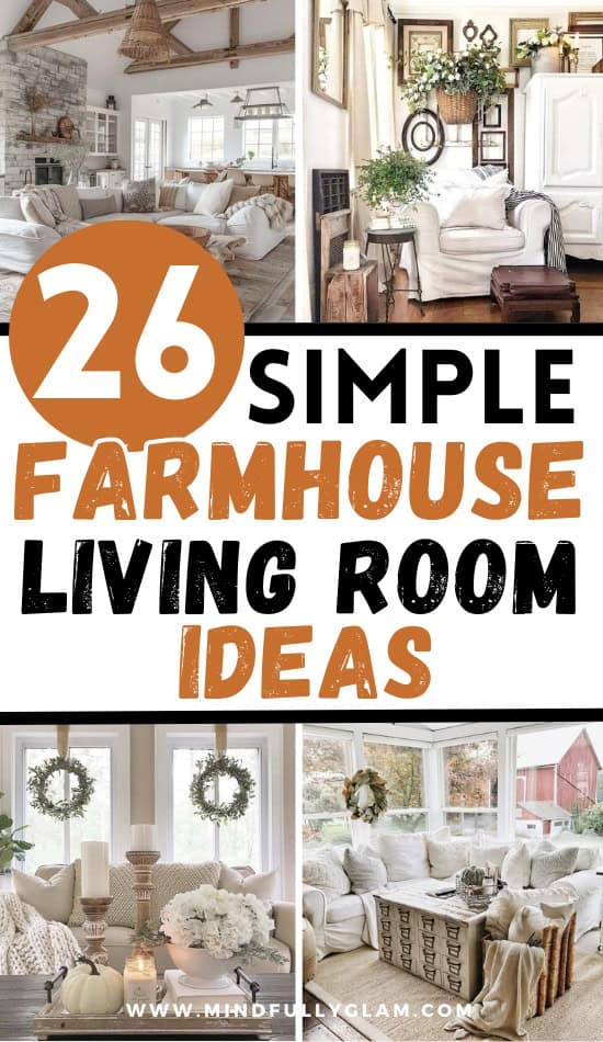 farmhouse living room ideas