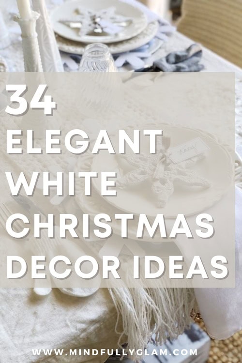 white christmas decor ideas