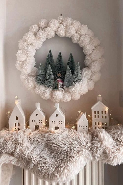 white christmas decor ideas