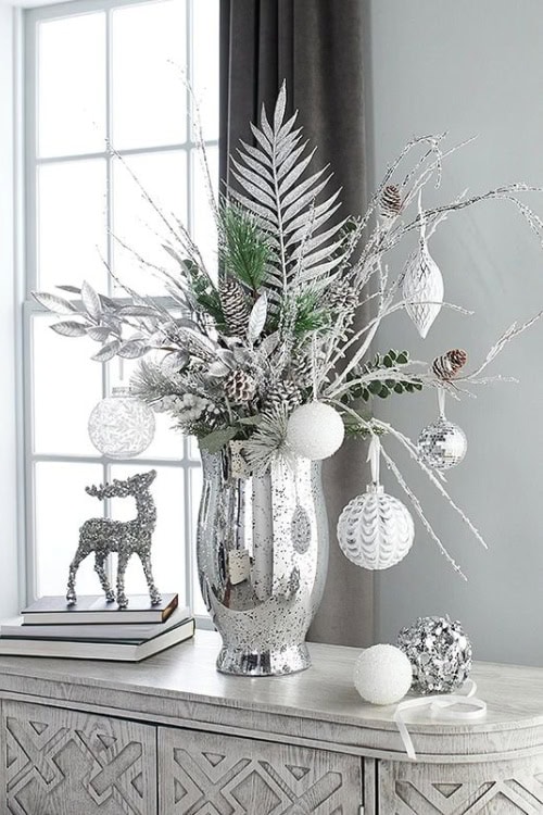 white christmas decor ideas