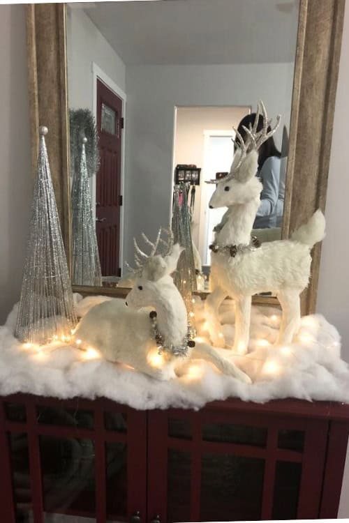 white christmas decor ideas